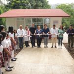 Con aula nueva, beneficia Gobierno Municipal a TEBA de Xoteapan.